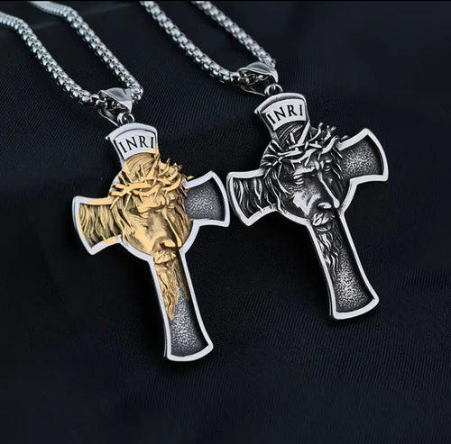 The Cross of Christ - Titanium Steel