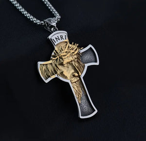 The Cross of Christ - Titanium Steel