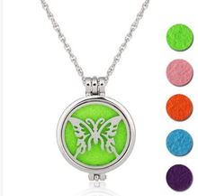 Butterfly - Aromatherapy Diffuser Locket Necklace