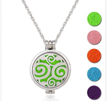 Swirl - Aromatherapy Diffuser Locket Necklace