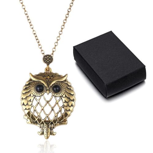 Owl Vintage Style Looking Glass Necklace  - 5 styles