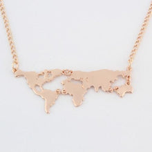 Rose Color - Take the World with you Necklace