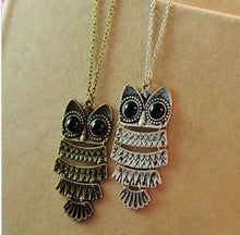 Wisdom ~ Owl Necklace Bronze