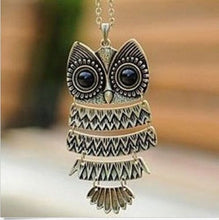 Wisdom ~ Owl Necklace Silver