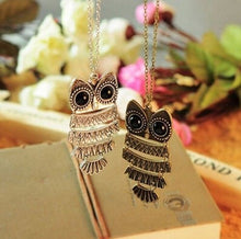 Wisdom ~ Owl Necklace Bronze