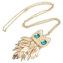 Owl Feather Necklace