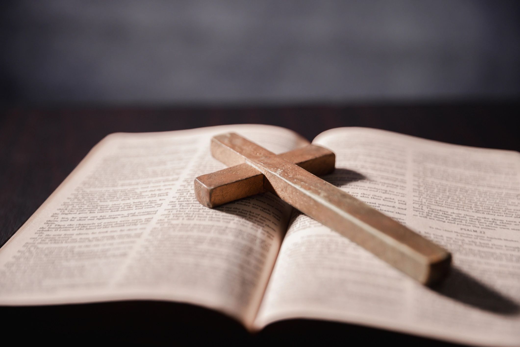 Open Bible for devotional reading